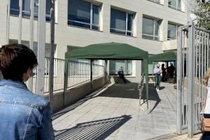 El Ayuntamiento de Alboraya ha instalado unas carpas en el exterior del Centro de Salud Els Furs