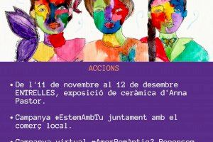 L'Ajuntament d'Almenara dedicarà el mes de novembre al record a les dones víctimes de la violència de gènere
