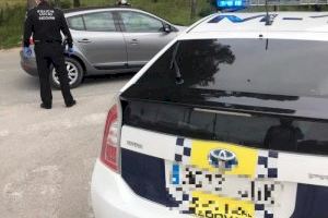 La Policía Local de Redován detiene al presunto autor de los robos en el interior de vehículos en la zona de la Vía Ferrata