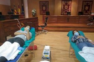 Èxit en la primera marató de donació de sang a Almenara
