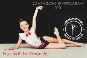 Eugenia Bisbal, gimnasta de Llombai, participará en el próximo Campeonato de España