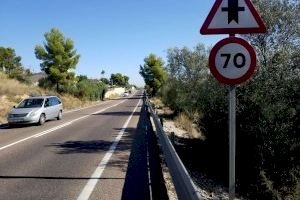 La Diputació mejorará la seguridad de la carretera que conecta Torrent, Montroi, Montserrat y Real