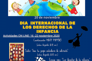 Bétera celebra el Día Internacional de los Derechos de la Infancia con una programación online para los más pequeños
