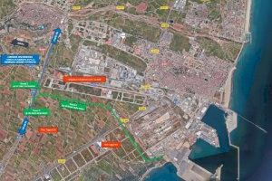 Adif inicia las obras de construcción del ramal de acceso ferroviario al puerto de Sagunto (Valencia)