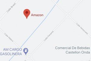 Ubicación Amazon en Onda