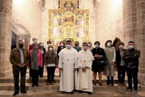Los Mercedarios celebran en el monasterio de El Puig la renovación de votos de dos jóvenes