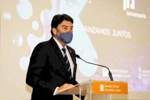 El alcalde de Alicante resalta la importancia de avanzar juntos en la generación del ecosistema digital innovador en el X Aniversario del Parque Científico de la UA
