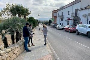 El Ayuntamiento de Vall d’Alba prepara la renovación de la avenida Pasillos