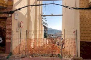 Comencen les obres de remodelació del carrer Llebeig del Poble Nou de Benitatxell