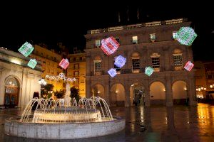Castelló encén la il·luminació del Nadal