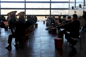 La Banda Municipal de Castelló, fiel al concierto de la Constitución