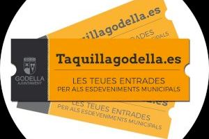 Godella lanza una nueva web para la retirada de las entradas e invitaciones para los eventos culturales municipales