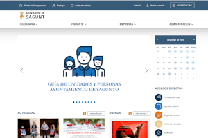 L'Ajuntament de Sagunt publica la Guia d'Unitats i Persones en el portal web municipal