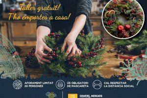 Oliva organitza el primer Taller Floral d’Ornamentació Nadalenca gratuït