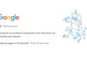 Caiguda general de Google: Gmail, YouTube i Drive no funcionen