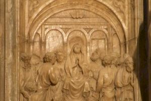 La última “píldora cultural” de la serie del Año Jubilar recorre los relieves de alabastro del retablo de la capilla del Santo Cáliz