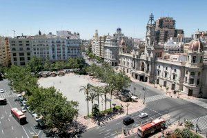 Valencia cerrará la plaza del Ayuntamiento en Nochevieja