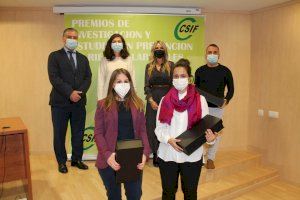 CSIF distingue un trabajo sobre la exposición al amianto en la XXII edición de los premios de prevención que organiza