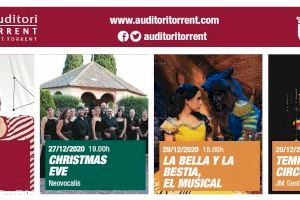 Carmelo Gómez inaugura la programación navideña del Auditori de Torrent