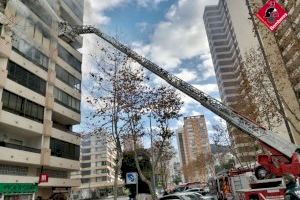 Sinistre total: es crema un apartament a un conegut edifici de Benidorm