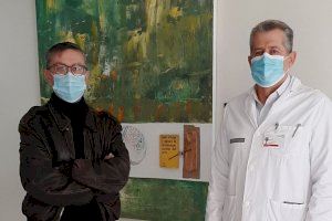 El Hospital General Universitario de Elche acoge una exposición permanente del artista ilicitano Fernando Bañuls
