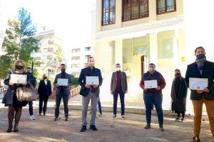 El Ayuntamiento de Elda entrega las distinciones a los cinco proyectos ganadores del programa Elda Network
