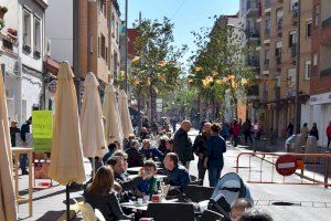 Burjassot suspende en 2021 la tasa de terrazas para bares, restaurantes y cafeterías