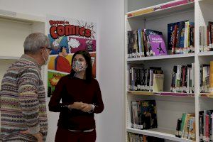 La Biblioteca de Paiporta habilita una nova secció de còmics per a joves i adolescents