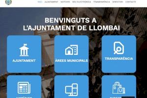 Llombai posa en marxa un nou portal web més renovat i més transparent