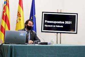 La Diputació de València presenta el major pressupost de la seua història amb 550 milions d'euros