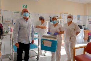 Vacunadas contra el covid 74 residentes y trabajadores de la residencia Santos Reyes de Benisanó