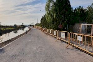Nules finalitza els treballs de renovació de la xarxa d´aigua del Camí Canal