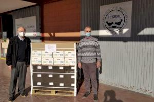 Dos toneladas de productos ecológicos llegan a los Bancos de Alimentos de la Comunitat Valenciana