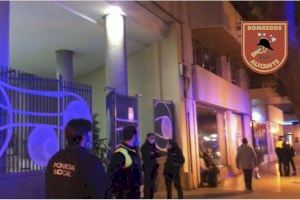 Tres incendis en la Nit de cap d'any deixen sis ferits a Alacant