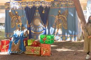 La comitiva de los Reyes Magos de Oriente acampa en l’Aigüera de Benidorm