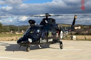 193 personas han sido rescatadas en helicóptero durante el 2020 en la Comunitat