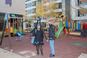 Castelló remodela més de 600 m² de la zona de jocs infantils de l'avinguda Germans Bou