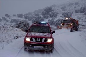 Alerta roja en la Comunitat Valenciana per nevades