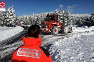 Els bombers de Castelló realitzen 172 serveis i rescaten a 40 persones durant el temporal de neu