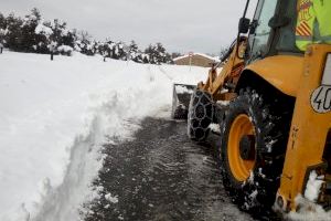 La Comunitat Valenciana registra más de 2.500 llamadas por incidencias durante el temporal de nieve