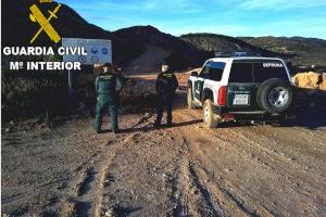 Investigan a una persona por una explotación minera sin licencia en Higueruelas