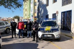 La policia local de Vilamarxant renova la seua flota de vehicles amb dos nous cotxes híbrids
