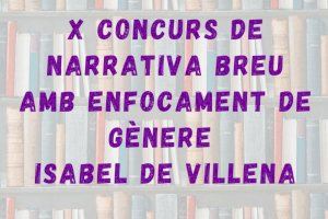 El X Concurso de Narrativa Breve con enfoque de género Isabel de Villena comienza a rodar con la publicación de sus bases