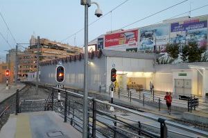 El TRAM d'Alacant modifica el servicio de las líneas 1 y 9 a partir del día 14 por obras de mejora en Benidorm