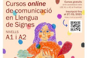El área de Educación de la Vila Joiosa lanza dos nuevos cursos online de lengua de signos española de niveles A1 y A2