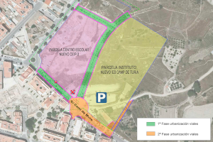 El Ayuntamiento de Llíria inicia el lunes las obras de urbanización de los viales de acceso al nuevo instituto y el colegio de Mura