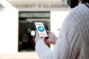 El Ayuntamiento de Alaquàs se suma a Telegram para ofrecer un nuevo canal de comunicación directa con la ciudadanía