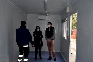 El Ayuntamiento de Burjassot habilita una nueva cabina prefabricada para las pruebas de COVID-19 en el Centro de Salud de Rubert i Villó