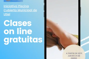 La Piscina Cubierta de Utiel lanza clases dirigidas online en directo