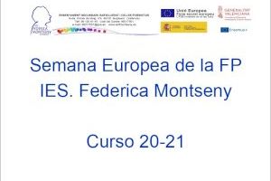 El IES Federica Montseny celebra los “Erasmus Days” y la Semana Europea de la FP con diferentes acciones que implican al alumnado de los ciclos formativos del centro